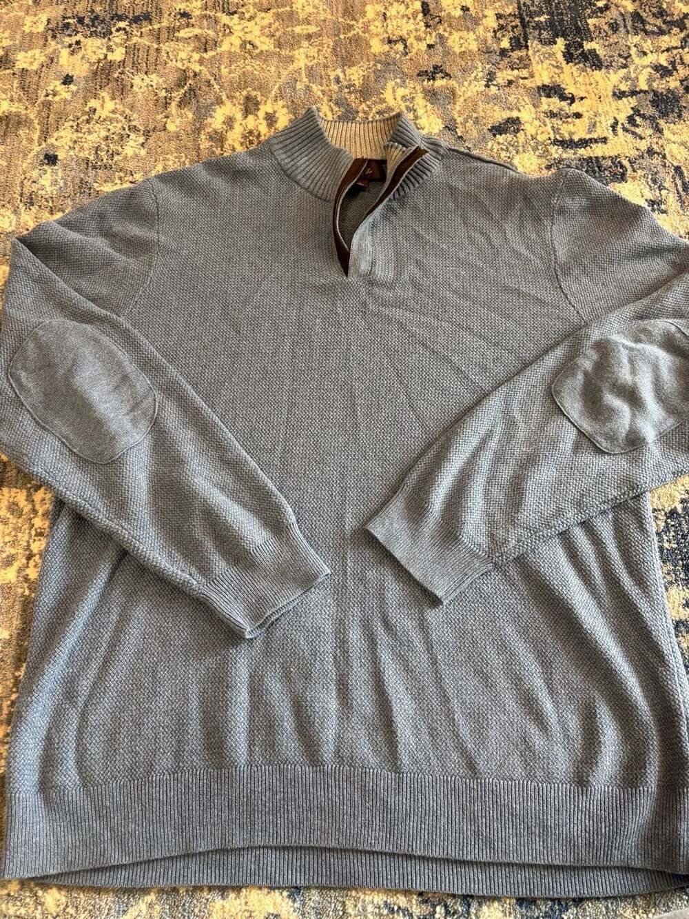 Tasso Elba cotton knit sweater sz XL